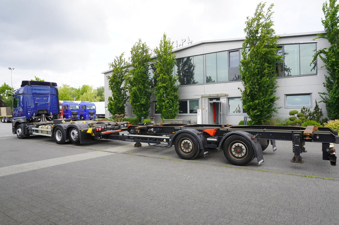 MERCEDES-BENZ Actros 2546 MP5 / BDF / 16.2 T load capacity / trailer BDF Kogel - Camion porte-conteneur/ Caisse mobile: photos 3 MERCEDES-BENZ Actros 2546 MP5 / BDF / 16.2 T load capacity / trailer BDF Kogel - Camion porte-conteneur/ Caisse mobile: photos 3