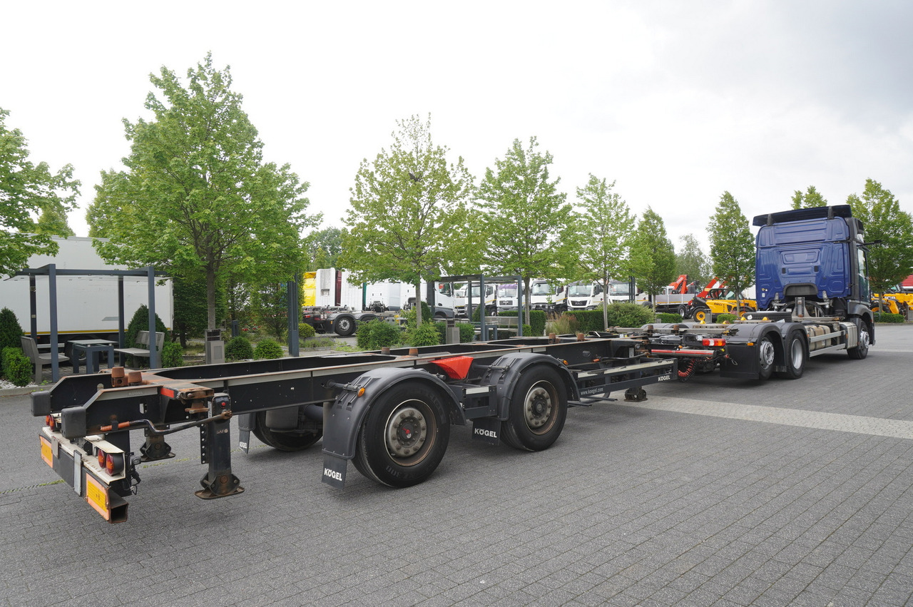 MERCEDES-BENZ Actros 2546 MP5 / BDF / 16.2 T load capacity / trailer BDF Kogel - Camion porte-conteneur/ Caisse mobile: photos 2 MERCEDES-BENZ Actros 2546 MP5 / BDF / 16.2 T load capacity / trailer BDF Kogel - Camion porte-conteneur/ Caisse mobile: photos 2