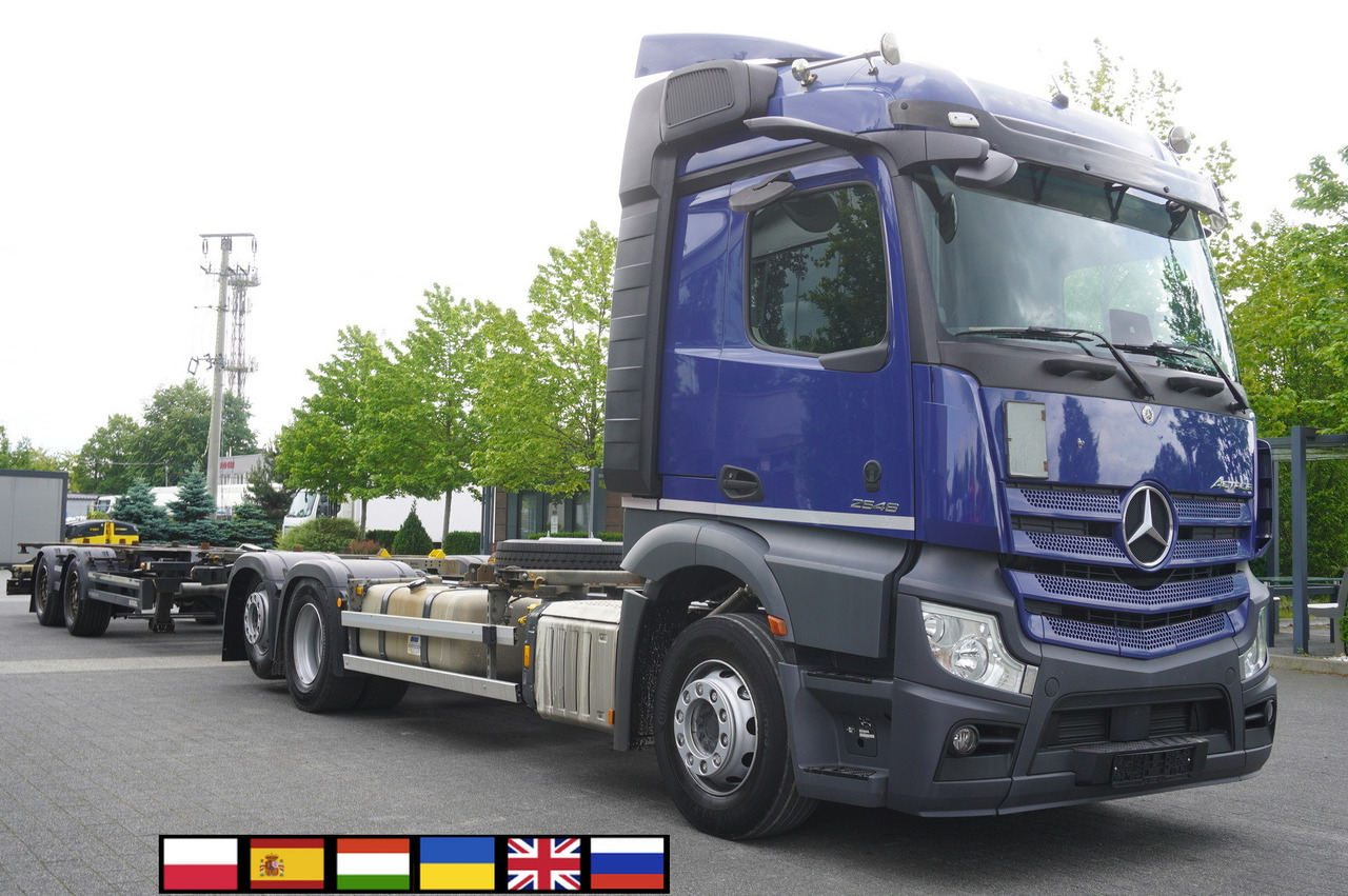 MERCEDES-BENZ Actros 2546 MP5 / BDF / 16.2 T load capacity / trailer BDF Kogel - Camion porte-conteneur/ Caisse mobile: photos 1 MERCEDES-BENZ Actros 2546 MP5 / BDF / 16.2 T load capacity / trailer BDF Kogel - Camion porte-conteneur/ Caisse mobile: photos 1