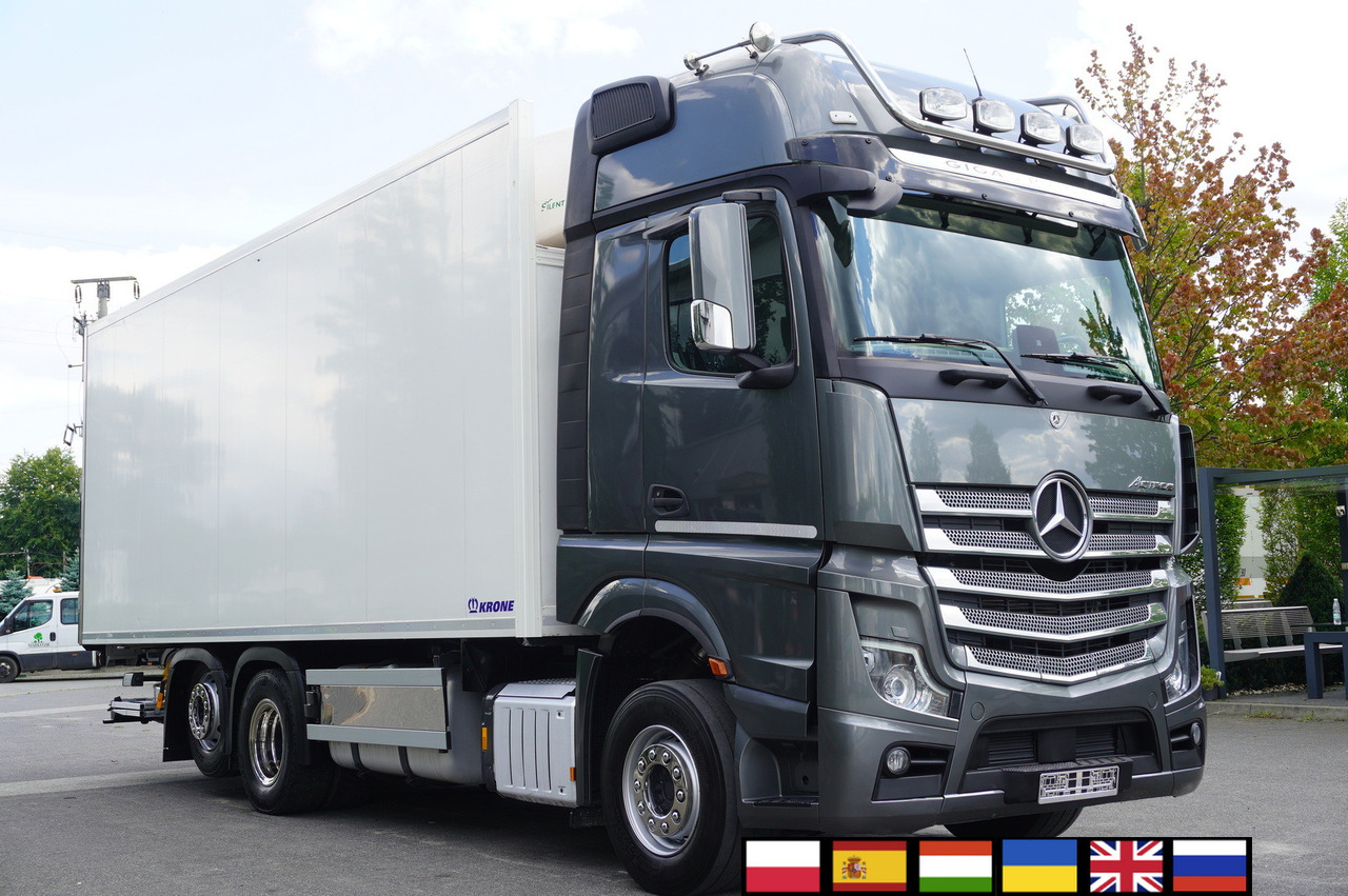 MERCEDES-BENZ Actros 2548 MP5 / Krone Refrigerator Multitemperature / Doppelstock 36 EPAL / GIGA Space cabin - Camion frigorifique: photos 1 MERCEDES-BENZ Actros 2548 MP5 / Krone Refrigerator Multitemperature / Doppelstock 36 EPAL / GIGA Space cabin - Camion frigorifique: photos 1