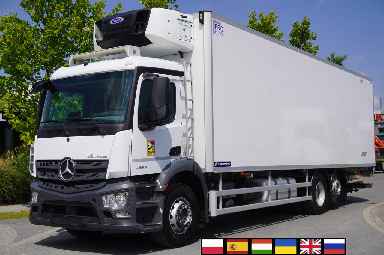 MERCEDES-BENZ Actros 2633 / 150 thousand km! / Lamberet refrigerator 23 EPAL / Carrier Supra 1150 - Camion frigorifique: photos 1 MERCEDES-BENZ Actros 2633 / 150 thousand km! / Lamberet refrigerator 23 EPAL / Carrier Supra 1150 - Camion frigorifique: photos 1