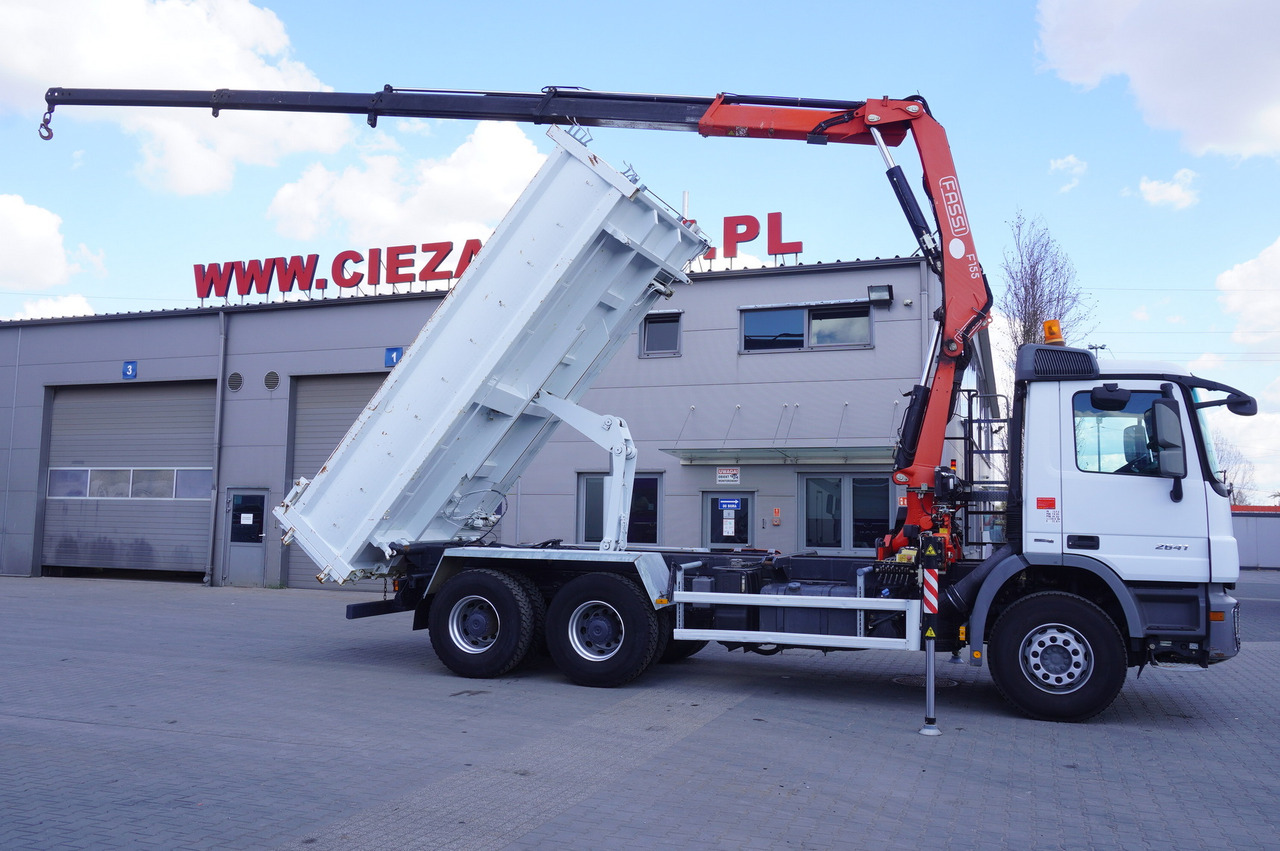 MERCEDES-BENZ Actros 2641 6×4 E5 / Crane / Dumper / 110000 km! - Camion grue, Camion grue: photos 3 MERCEDES-BENZ Actros 2641 6×4 E5 / Crane / Dumper / 110000 km! - Camion grue, Camion grue: photos 3