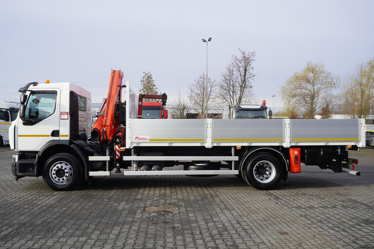 RENAULT C280 DTI 8 / FASSI crane 5.6 T / range 8 m / Flatbed 15 EPAL - Camion plateau, Camion grue: photos 5 RENAULT C280 DTI 8 / FASSI crane 5.6 T / range 8 m / Flatbed 15 EPAL - Camion plateau, Camion grue: photos 5