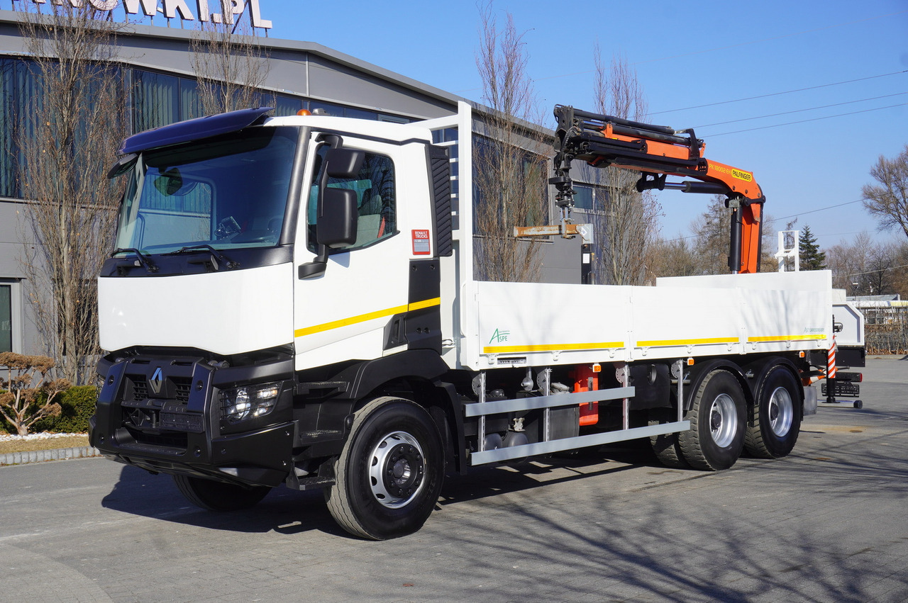 RENAULT C380 / 6x4 / HDS Palfinger PK 18002-EH 6000 kg - Camion grue: photos 2 RENAULT C380 / 6x4 / HDS Palfinger PK 18002-EH 6000 kg - Camion grue: photos 2