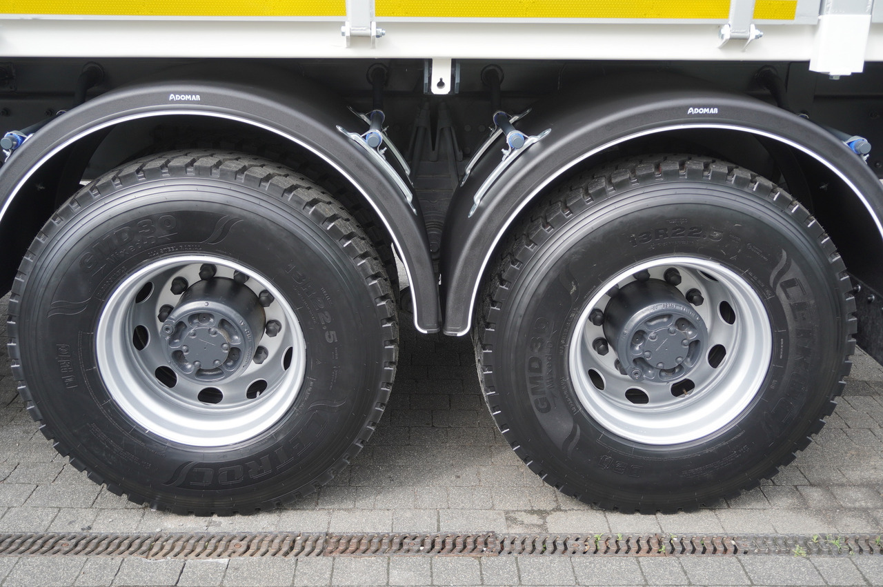 Camion benne, Camion grue RENAULT K380 6×4 / FASSI F175 crane 7.85 t / 120 thousand km! / 2-sided tipper: photos 19