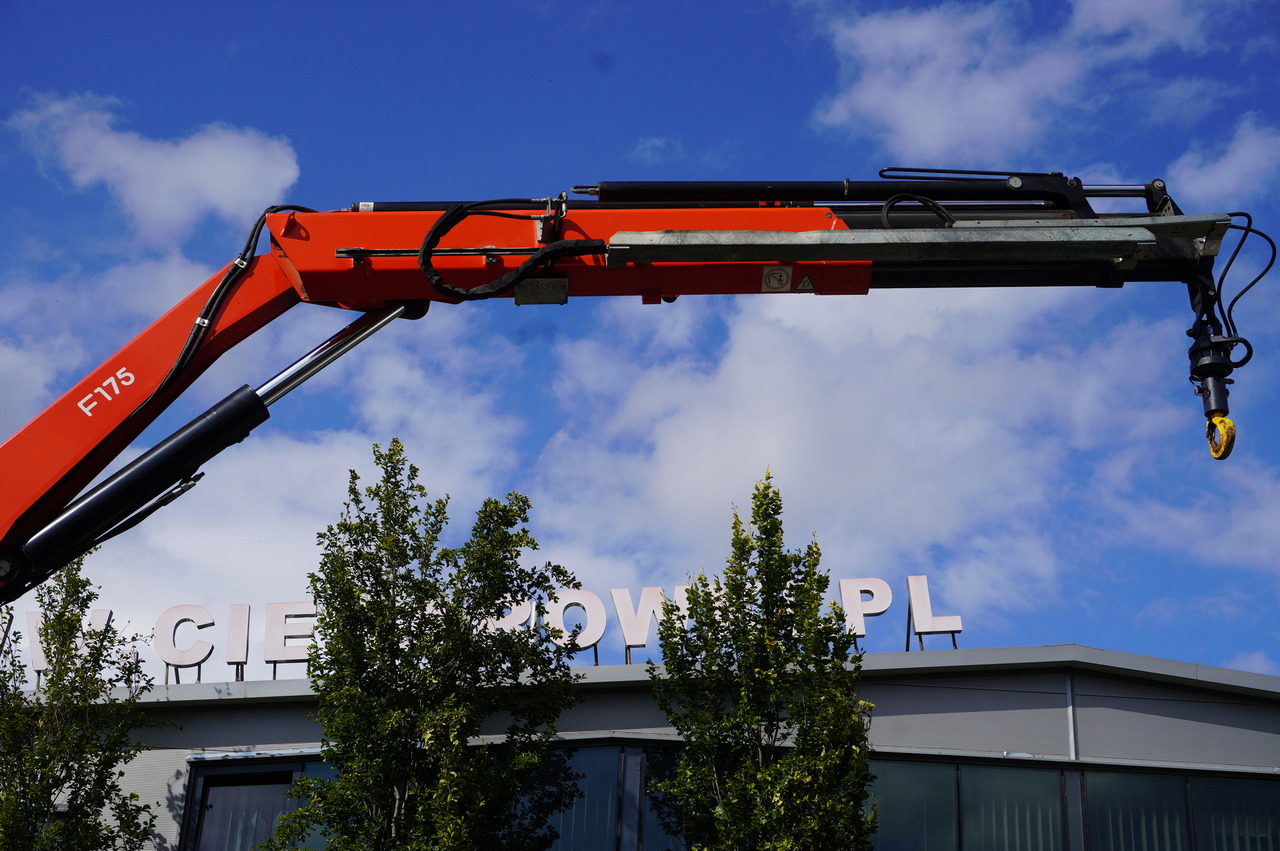 Camion benne, Camion grue RENAULT K380 6×4 / FASSI F175 crane 7.85 t / 120 thousand km! / 2-sided tipper: photos 17