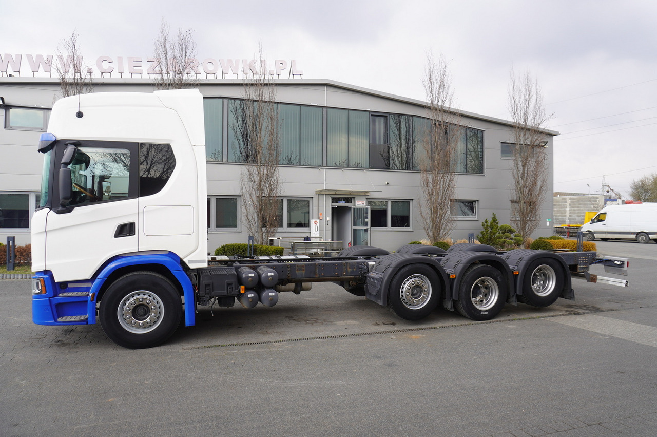 SCANIA G500 8x2 / 2nd axis steered / Chassis 8.35 m / 2021 - Camion grue: photos 3 SCANIA G500 8x2 / 2nd axis steered / Chassis 8.35 m / 2021 - Camion grue: photos 3