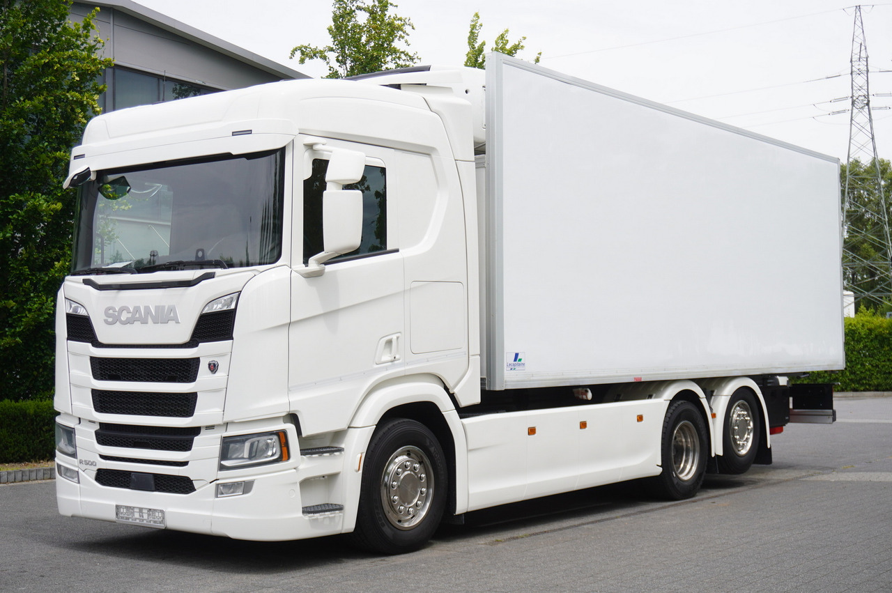 Camion frigorifique SCANIA R500 / Lecapitaine refrigerator / Carrier Supra 950 / steered 3rd axle: photos 9