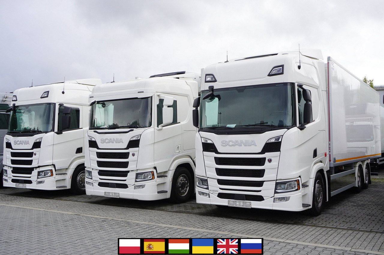 SCANIA R500 / Refrigerator Superstructure / steered axle / several units - Camion frigorifique: photos 1 SCANIA R500 / Refrigerator Superstructure / steered axle / several units - Camion frigorifique: photos 1