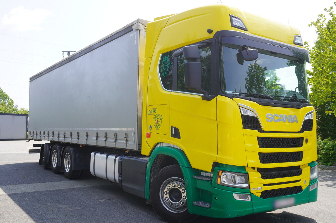 Camion à rideaux coulissants SCANIA R650 V8 8x4 /4 / 2020 / Curtainsider 23 EPAL: photos 7