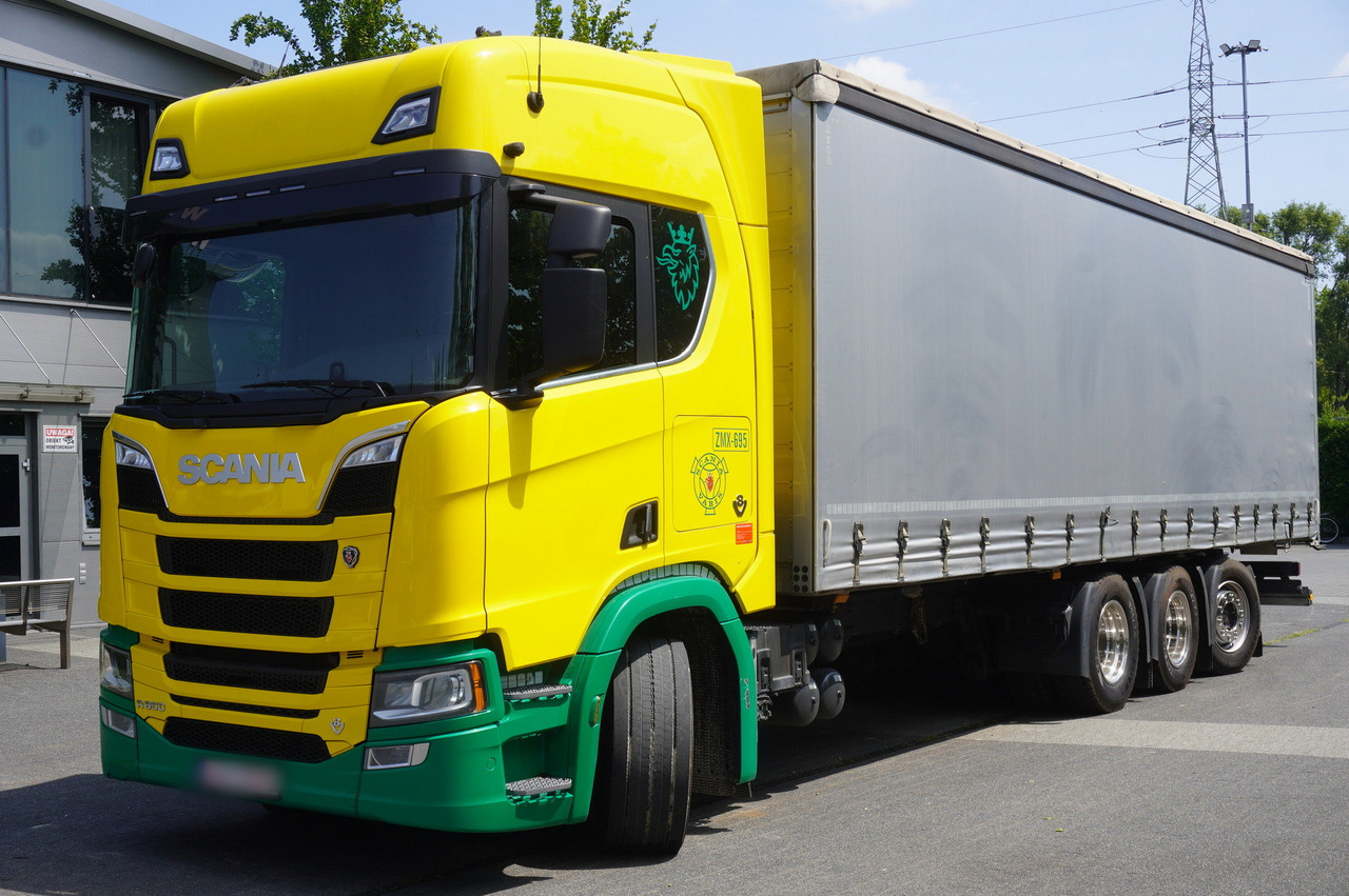 SCANIA R650 V8 8x4 /4 / 2020 / Curtainsider 23 EPAL - Camion à rideaux coulissants: photos 2 SCANIA R650 V8 8x4 /4 / 2020 / Curtainsider 23 EPAL - Camion à rideaux coulissants: photos 2