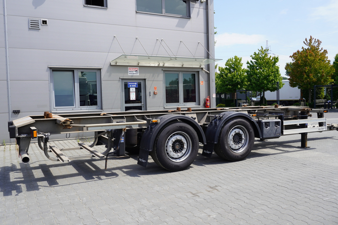 SPIER Trailer ZWL 290 BDF / 18 t - Remorque châssis: photos 2 SPIER Trailer ZWL 290 BDF / 18 t - Remorque châssis: photos 2