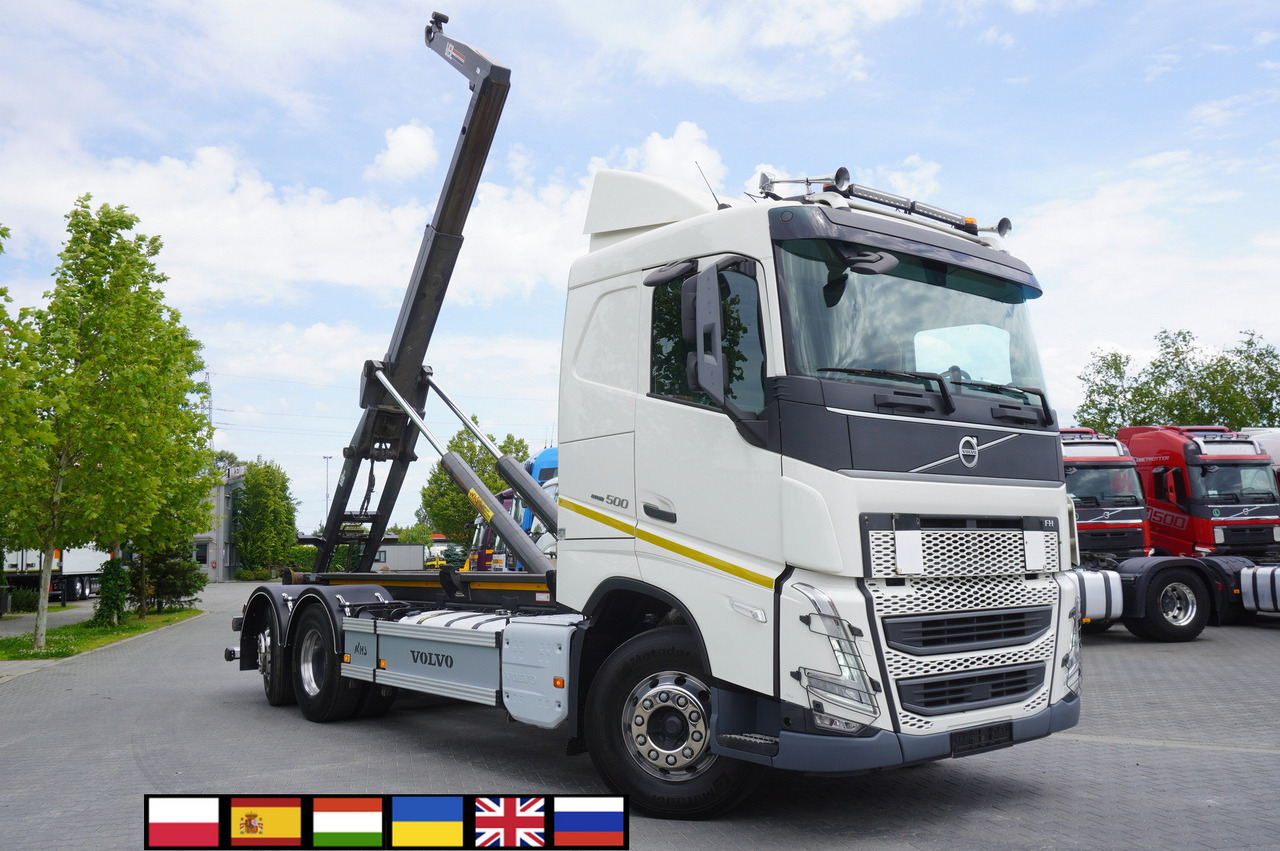 VOLVO FH 500 / VDL hooklift 21 tons / 2022 / steering 3d axle / 2 units - Camion ampliroll: photos 1 VOLVO FH 500 / VDL hooklift 21 tons / 2022 / steering 3d axle / 2 units - Camion ampliroll: photos 1