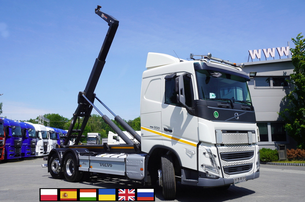 VOLVO FH 500 / VDL hooklift 21 tons / 2022 / steering 3d axle / 2 units - Camion ampliroll: photos 1 VOLVO FH 500 / VDL hooklift 21 tons / 2022 / steering 3d axle / 2 units - Camion ampliroll: photos 1