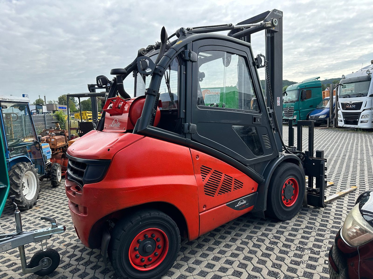 Linde H45T-02 Linde H45T-02 - Chariot élévateur à gaz: photos 3 Linde H45T-02 Linde H45T-02 - Chariot élévateur à gaz: photos 3