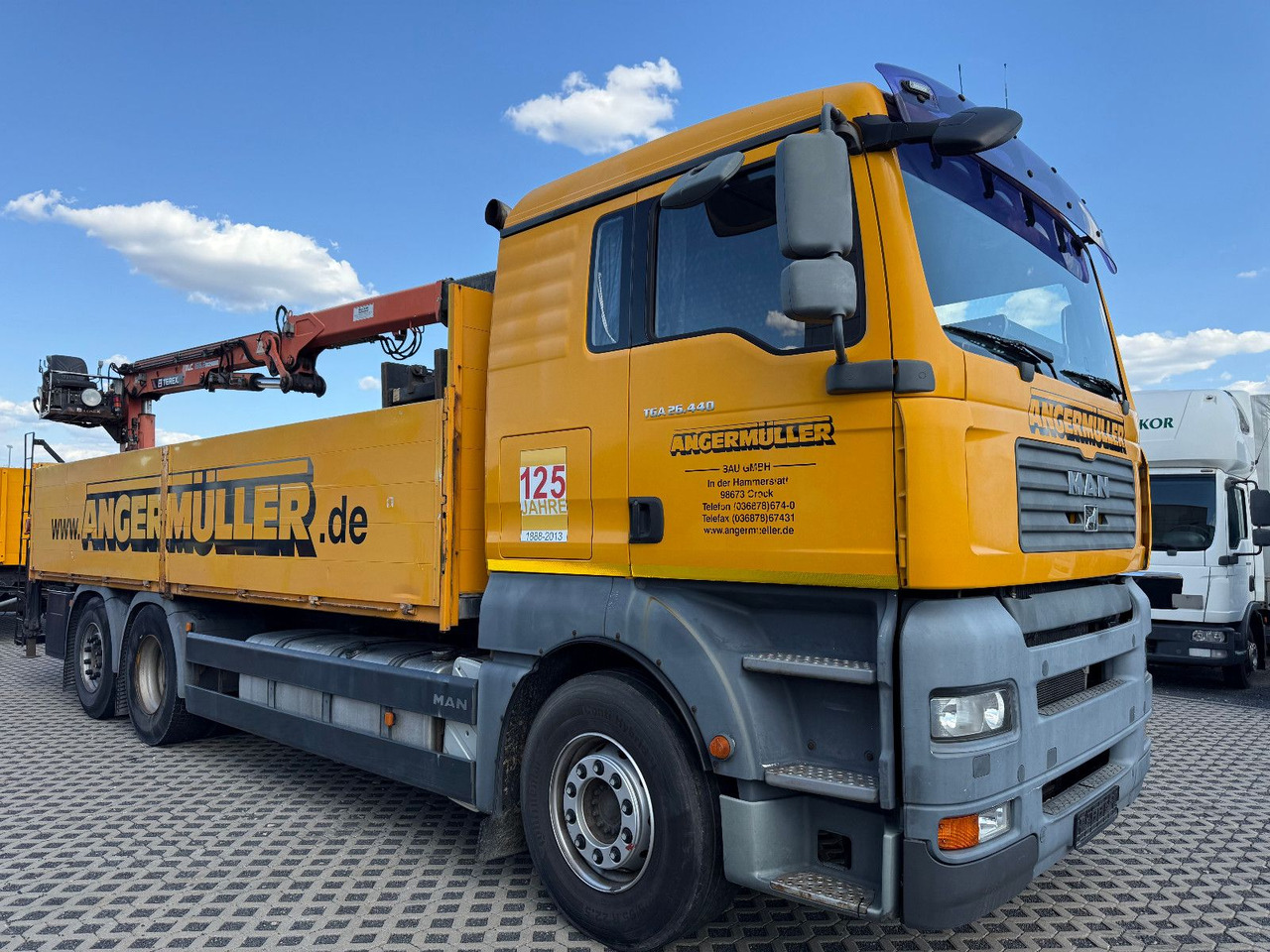 MAN TGA 26,440 TEREX TLC 165,2-A19 ACM SYSTEM - Camion grue: photos 4 MAN TGA 26,440 TEREX TLC 165,2-A19 ACM SYSTEM - Camion grue: photos 4