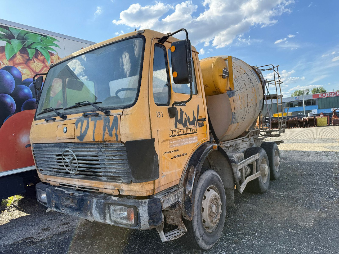 Mercedes-Benz 2225 - 6X4 - Camion malaxeur: photos 1 Mercedes-Benz 2225 - 6X4 - Camion malaxeur: photos 1