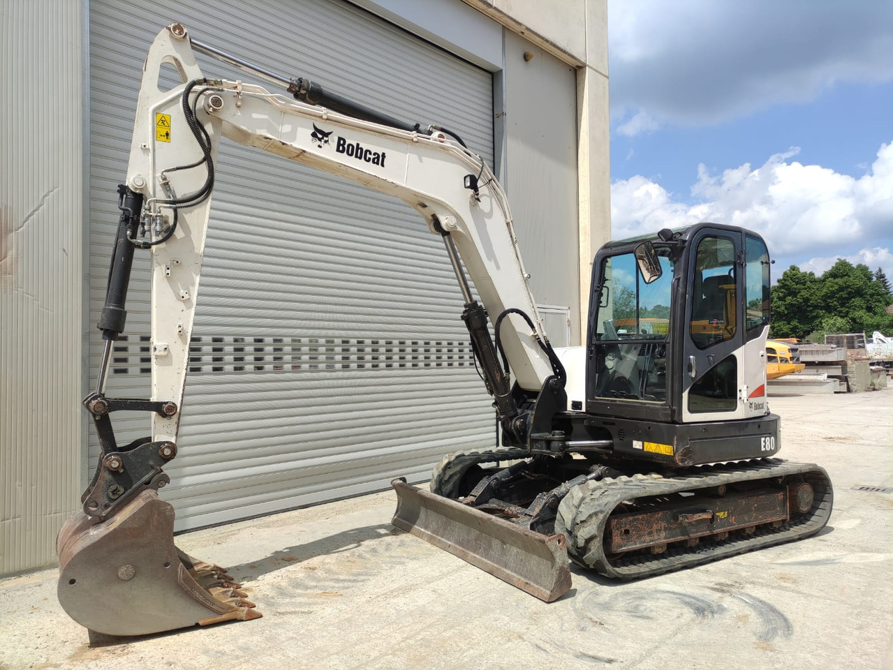 BOBCAT E80EA - Pelle sur chenille: photos 1 BOBCAT E80EA - Pelle sur chenille: photos 1