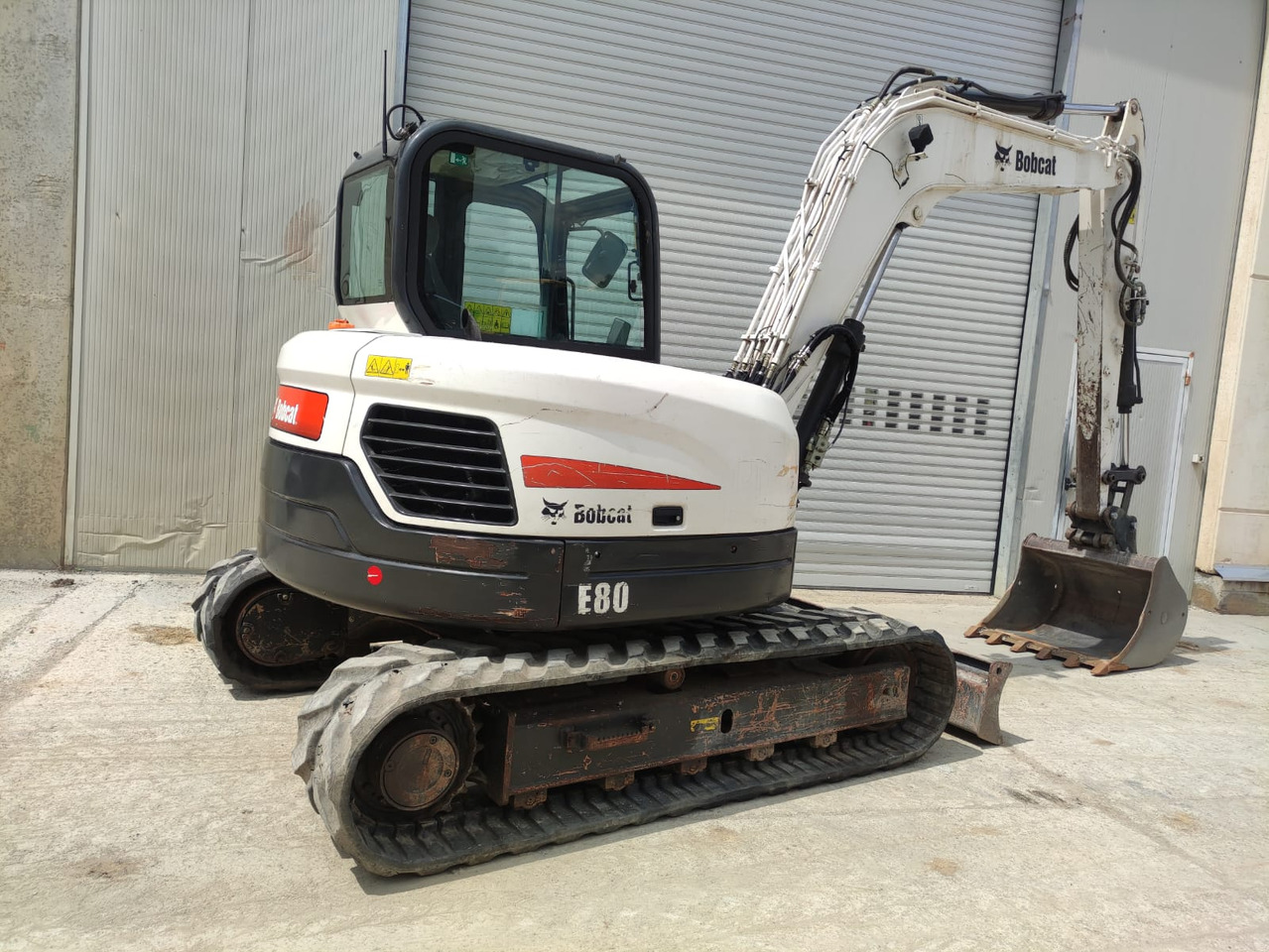 BOBCAT E80EA - Pelle sur chenille: photos 4 BOBCAT E80EA - Pelle sur chenille: photos 4