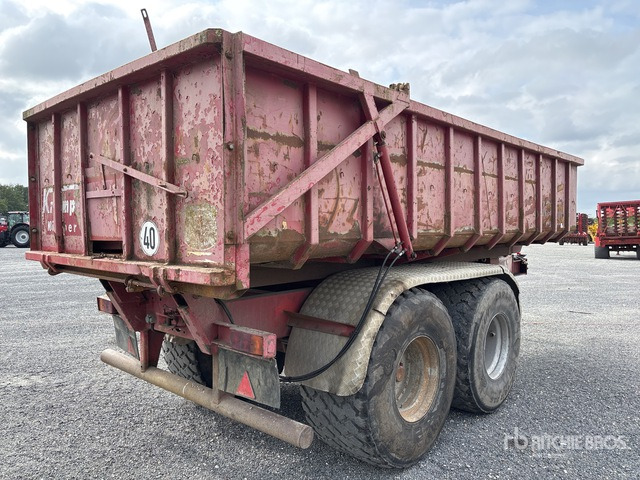 1996 Krampe TWK 18 Goliath End Dump Trailer - Broyeur/ Épareuse: photos 4 1996 Krampe TWK 18 Goliath End Dump Trailer - Broyeur/ Épareuse: photos 4