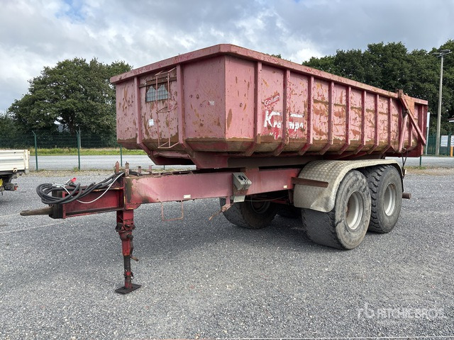 1996 Krampe TWK 18 Goliath End Dump Trailer - Broyeur/ Épareuse: photos 1 1996 Krampe TWK 18 Goliath End Dump Trailer - Broyeur/ Épareuse: photos 1