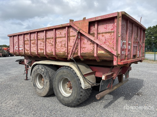 1996 Krampe TWK 18 Goliath End Dump Trailer - Broyeur/ Épareuse: photos 3 1996 Krampe TWK 18 Goliath End Dump Trailer - Broyeur/ Épareuse: photos 3