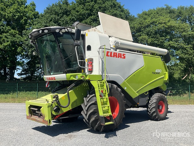 2018 Claas Tucano 430 4x4 Combine Harvester - Broyeur/ Épareuse: photos 2 2018 Claas Tucano 430 4x4 Combine Harvester - Broyeur/ Épareuse: photos 2