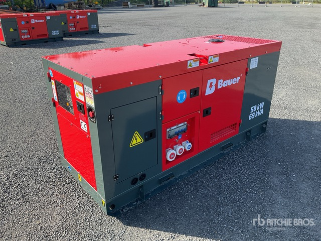 2025 Bauer Generatoren GFS-50 ATS 62.5 kVA (Unused) Generator Set - Groupe électrogène: photos 2 2025 Bauer Generatoren GFS-50 ATS 62.5 kVA (Unused) Generator Set - Groupe électrogène: photos 2