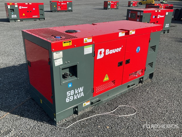 2025 Bauer Generatoren GFS-50 ATS 62.5 kVA (Unused) Generator Set - Groupe électrogène: photos 3 2025 Bauer Generatoren GFS-50 ATS 62.5 kVA (Unused) Generator Set - Groupe électrogène: photos 3