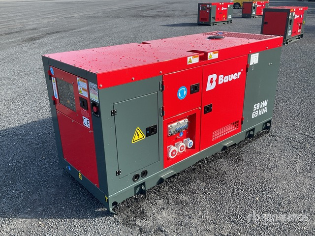 2025 Bauer Generatoren GFS-50 ATS 62.5 kVA (Unused) Generator Set - Groupe électrogène: photos 1 2025 Bauer Generatoren GFS-50 ATS 62.5 kVA (Unused) Generator Set - Groupe électrogène: photos 1