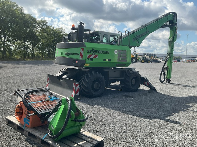 2009 Sennebogen 718 MultiCab Wheel Material Handler - Matériel de manutention: photos 4 2009 Sennebogen 718 MultiCab Wheel Material Handler - Matériel de manutention: photos 4