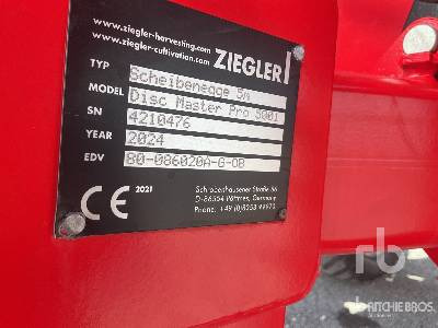 ZIEGLER DISC MASTER PRO (Unused) - Cover crop: photos 5 ZIEGLER DISC MASTER PRO (Unused) - Cover crop: photos 5