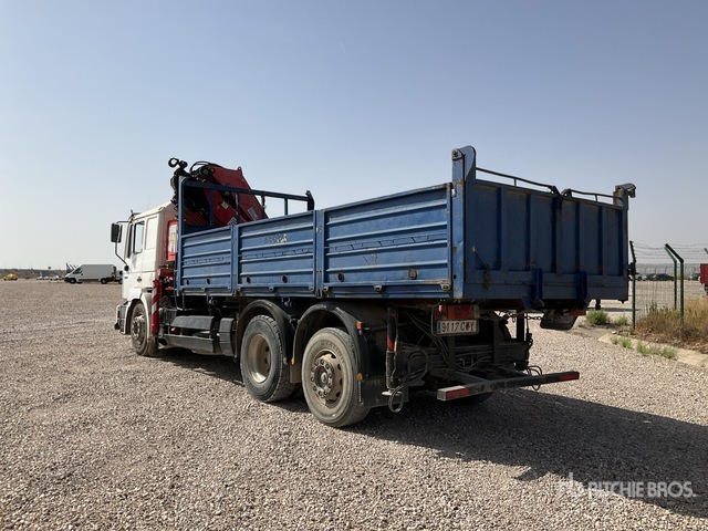 1999 MAN 26.414 FNLL Fassi F260XP Articulated Boom on Flatbed Truck with Crane - Broyeur/ Épareuse: photos 3 1999 MAN 26.414 FNLL Fassi F260XP Articulated Boom on Flatbed Truck with Crane - Broyeur/ Épareuse: photos 3