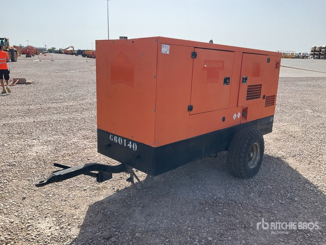 2007 Gesan DPR60 60 kVA Mobile Generator Set - Groupe électrogène: photos 4 2007 Gesan DPR60 60 kVA Mobile Generator Set - Groupe électrogène: photos 4