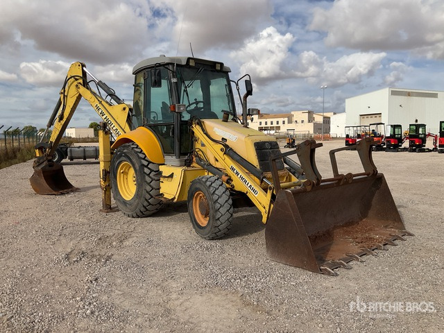 2007 New Holland LB95B-4PT 4x4 Backhoe Loader - Tractopelle: photos 4 2007 New Holland LB95B-4PT 4x4 Backhoe Loader - Tractopelle: photos 4