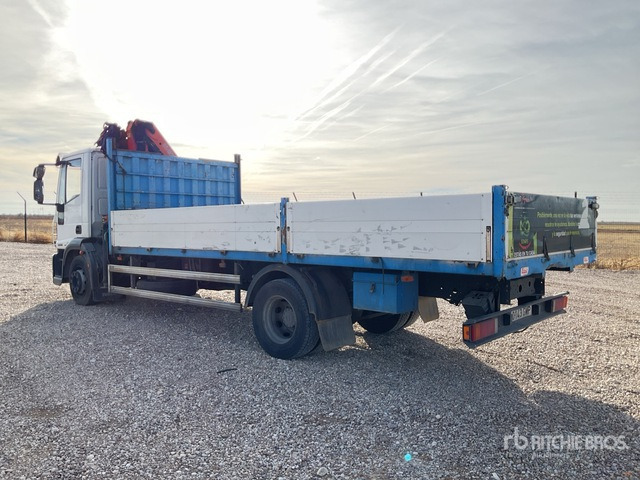 2008 Iveco Eurocargo 120E22 2005 Palfinger PK7501 Articulat ... Flatbed Truck with Crane - Camion plateau, Camion grue: photos 3 2008 Iveco Eurocargo 120E22 2005 Palfinger PK7501 Articulat ... Flatbed Truck with Crane - Camion plateau, Camion grue: photos 3