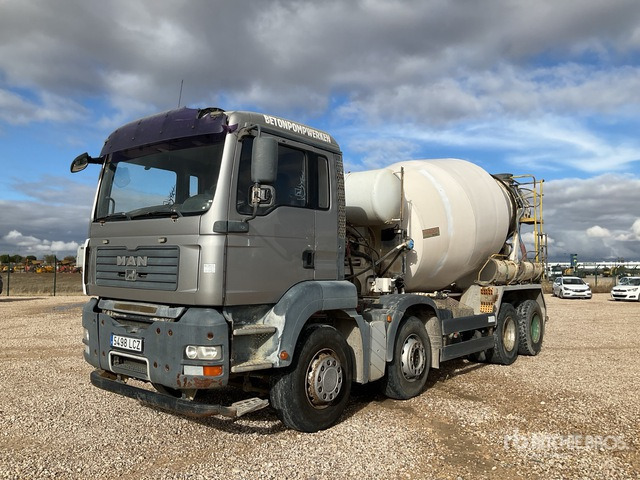 2008 MAN TGA H414FFDC 8x4 Mixer Truck - Camion malaxeur: photos 2 2008 MAN TGA H414FFDC 8x4 Mixer Truck - Camion malaxeur: photos 2