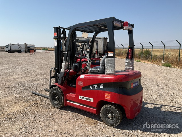 2025 Plus Power VTE 15 (Unused) Electric Forklift - Chariot élévateur électrique: photos 4 2025 Plus Power VTE 15 (Unused) Electric Forklift - Chariot élévateur électrique: photos 4