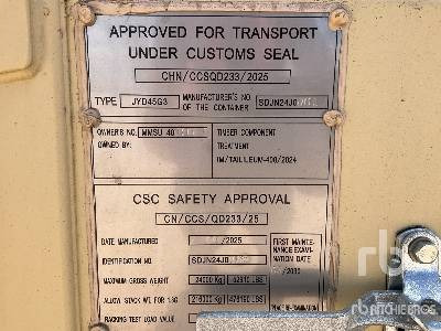 CTTN 40HQ 40 Ft One-Way High Cube (Unused) - Conteneur maritime: photos 5 CTTN 40HQ 40 Ft One-Way High Cube (Unused) - Conteneur maritime: photos 5