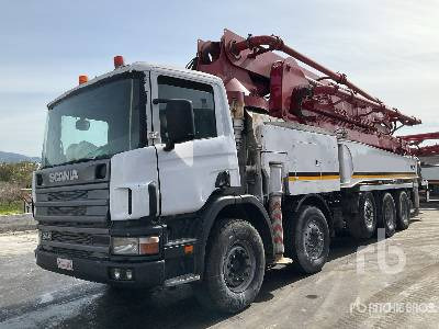 SCANIA PC124 C420 2005 KCP KCP48ZX200 48 m on 10x ... - Camion pompe: photos 1 SCANIA PC124 C420 2005 KCP KCP48ZX200 48 m on 10x ... - Camion pompe: photos 1
