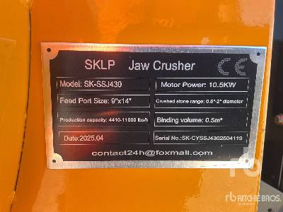 SKLP SK-SSJ430 Tracked crusher (Unused) - Concasseur: photos 5 SKLP SK-SSJ430 Tracked crusher (Unused) - Concasseur: photos 5