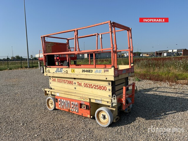 2000 JLG 2646 E3 Electric (Inoperable) Scissor Lift - Nacelle ciseaux: photos 2 2000 JLG 2646 E3 Electric (Inoperable) Scissor Lift - Nacelle ciseaux: photos 2