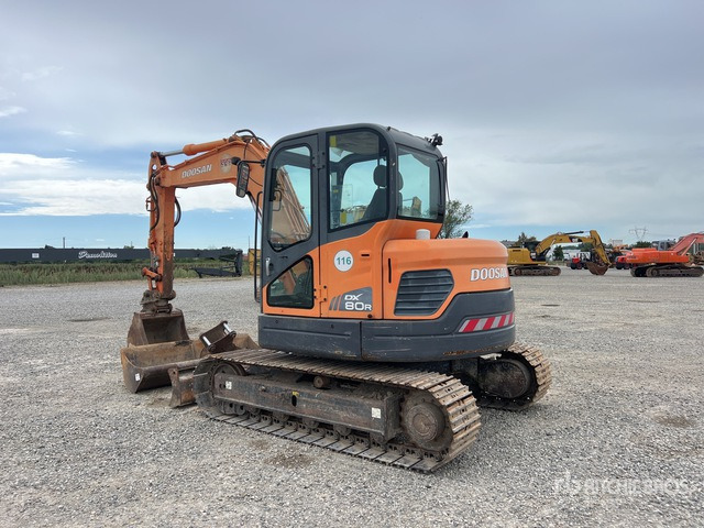 2009 Doosan DX80R Tracked Excavator - Pelle sur chenille: photos 4 2009 Doosan DX80R Tracked Excavator - Pelle sur chenille: photos 4