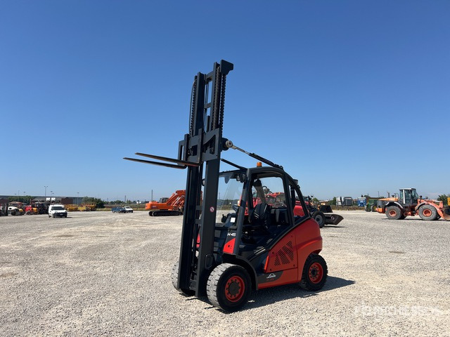 2010 Linde H45D-01 4500 kg Forklift - Chariot élévateur: photos 1 2010 Linde H45D-01 4500 kg Forklift - Chariot élévateur: photos 1