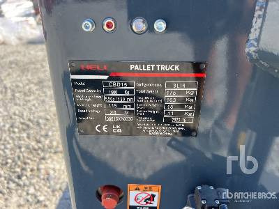 HELI CBD15 BLIH 1500 kg Electric (Unused) - Transpalette: photos 5 HELI CBD15 BLIH 1500 kg Electric (Unused) - Transpalette: photos 5