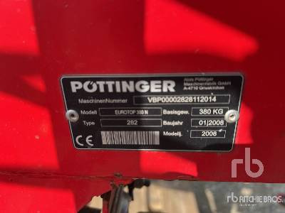 POETTINGER EUROTOP 380N - Faneuse: photos 5 POETTINGER EUROTOP 380N - Faneuse: photos 5