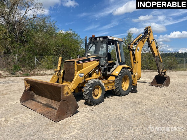 1995 Cat 428B 4x4 Chargeuse Pelleteuse 4x4 (I ... Backhoe Loader - Tractopelle: photos 2 1995 Cat 428B 4x4 Chargeuse Pelleteuse 4x4 (I ... Backhoe Loader - Tractopelle: photos 2