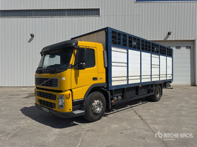 2003 Volvo FM12 420 4x2 Camion Betaillere Livestock Truck - Camion bétaillère: photos 2 2003 Volvo FM12 420 4x2 Camion Betaillere Livestock Truck - Camion bétaillère: photos 2