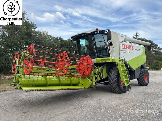 2005 Claas Lexion 520 4x4 Moissonneuse Batteuse Combine Harvester - Moissonneuse-batteuse: photos 1 2005 Claas Lexion 520 4x4 Moissonneuse Batteuse Combine Harvester - Moissonneuse-batteuse: photos 1