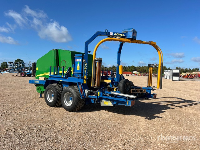 2007 John Deere 578 Enrubanneuse Combination Baler Wrapper - Presse à balles rondes, Enrubanneuse: photos 4 2007 John Deere 578 Enrubanneuse Combination Baler Wrapper - Presse à balles rondes, Enrubanneuse: photos 4